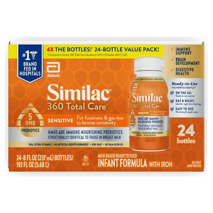 Similac 360 Total Care Sensitive Ready-to-Feed Infant Formula
