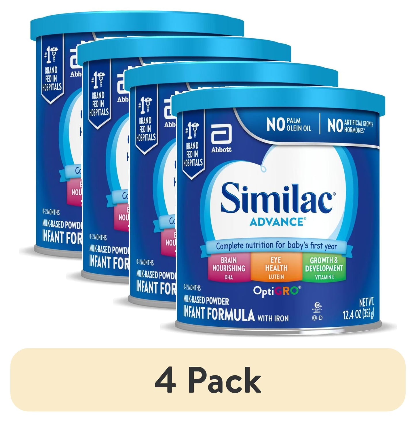 Similac Advance Powder (Pack Of 4)