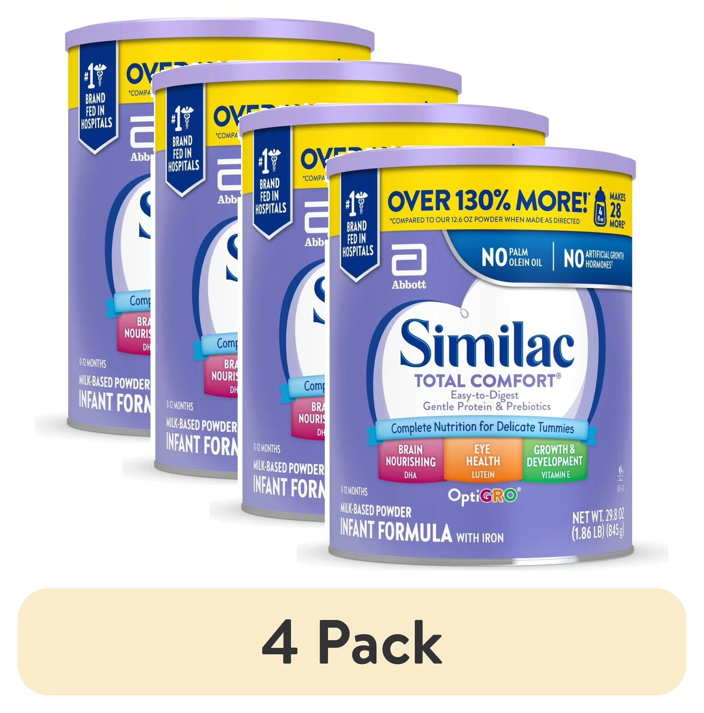 Similac Total Comfort Powder (Pack Of 4)