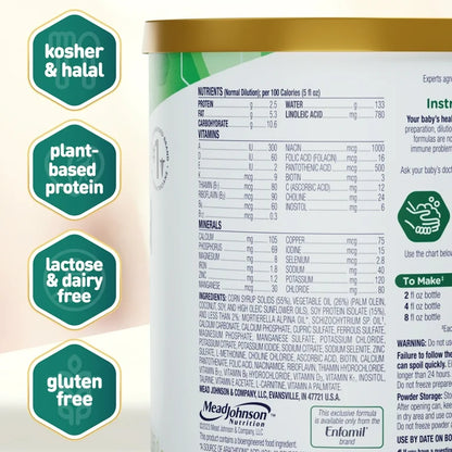 Enfamil ProSobee Powder 12.9 oz (Pack Of 6)