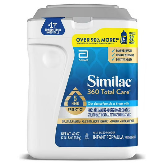 Similac 360 Total Care Infant Formula, 40 oz