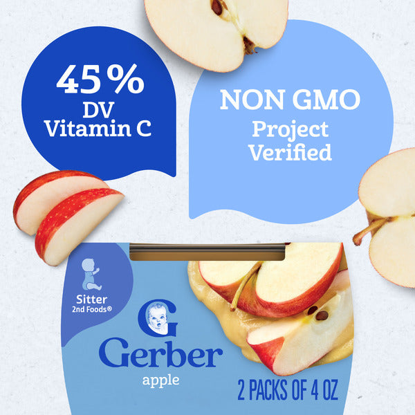 Gerber Apple Baby Food Pack