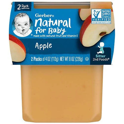 Gerber Apple Baby Food Pack